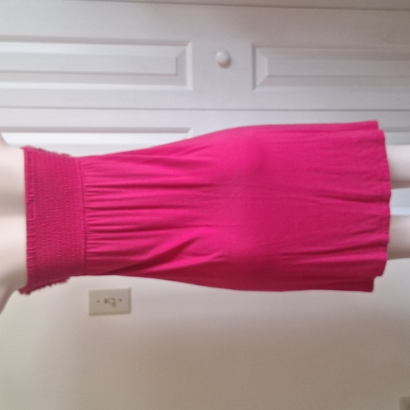 a.n.a Pink Strapless Dress, Size M - Picture 5 of 8